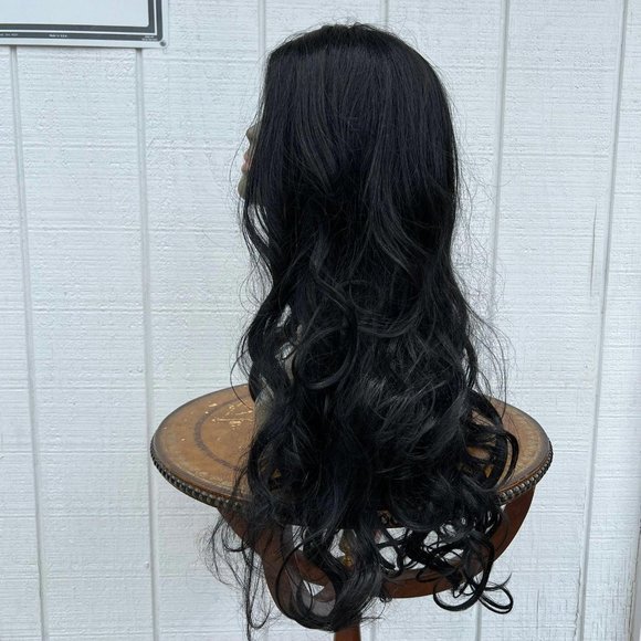 NWT Sepia he Alora heat friendly long wavy curls color 1B main image 6